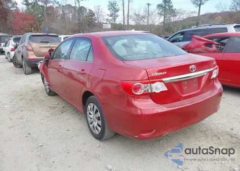 2013 Toyota Corolla Le из США, поврежденный, VIN 5YFBU4EEXDP156342